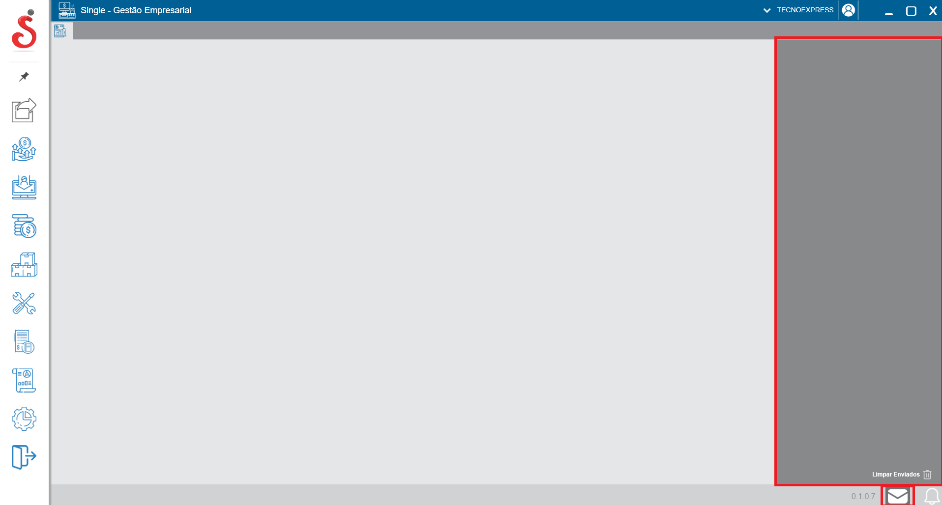 Exemplo de erro de descrição ausente